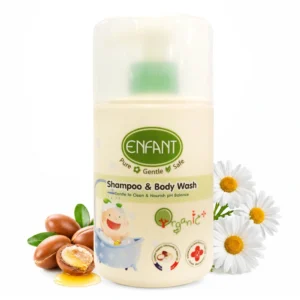 ENFANT Organic 2-in-1 Baby Shampoo & Body Wash (300ml)