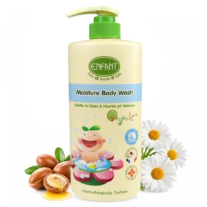 ENFANT Organic Moisturizing Baby Body Wash (500ml) – Hydrating Care for Sensitive Skin