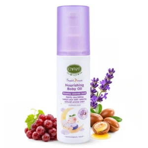 ENFANT Organic Sweet Dreams Baby Massage Oil with Lavender Scent (100ml)