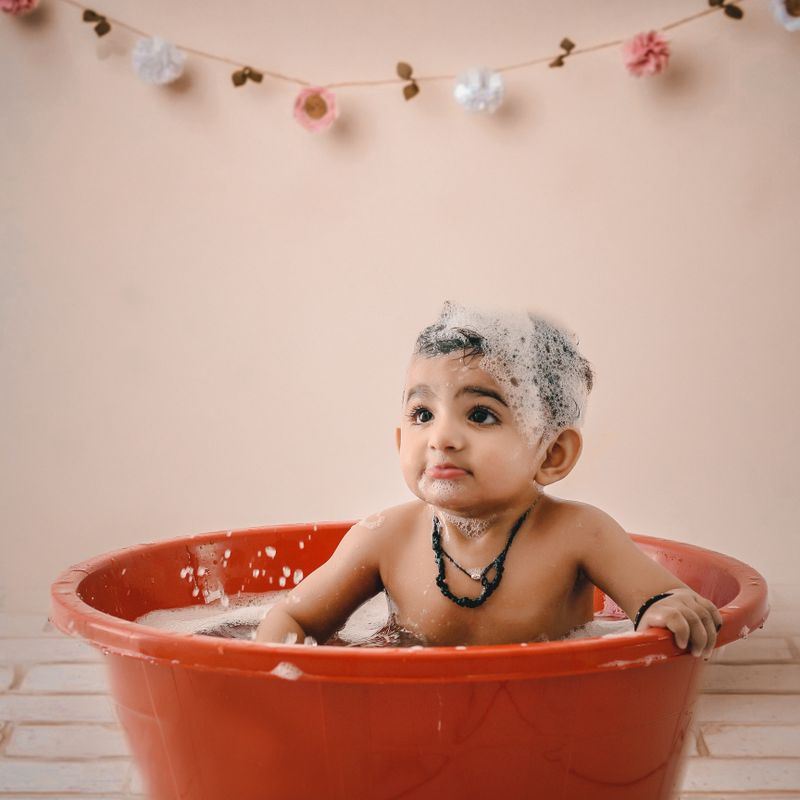Baby bath and skincare