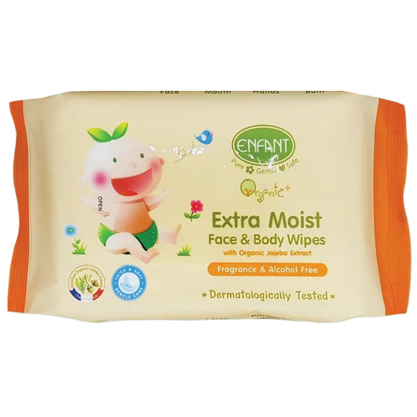 ENFANT face and body wipes